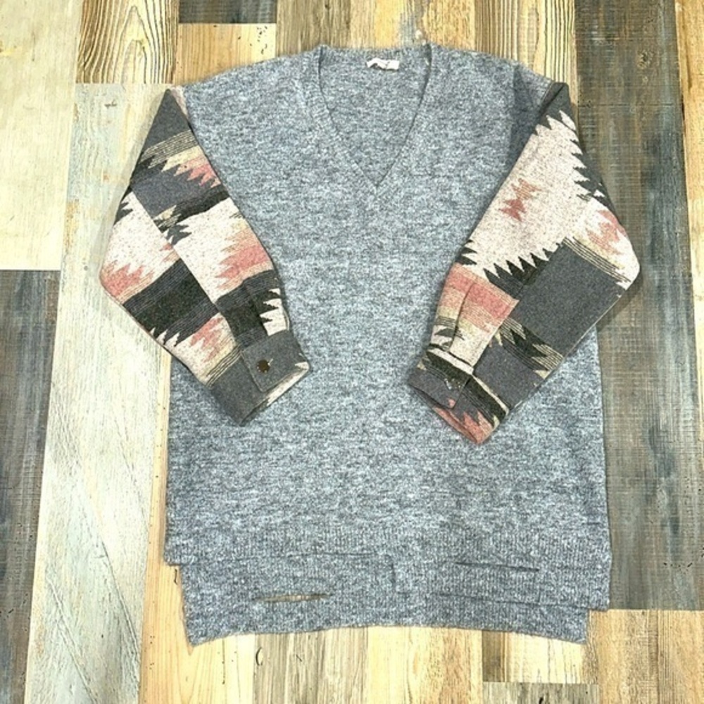 Entro Aztec sweater tunic